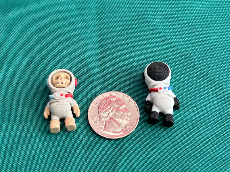 Tiny Astronaught - 3d Printed model