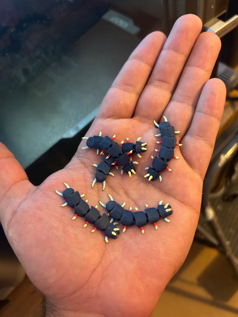 Tiny Centipede - 3d Printed model