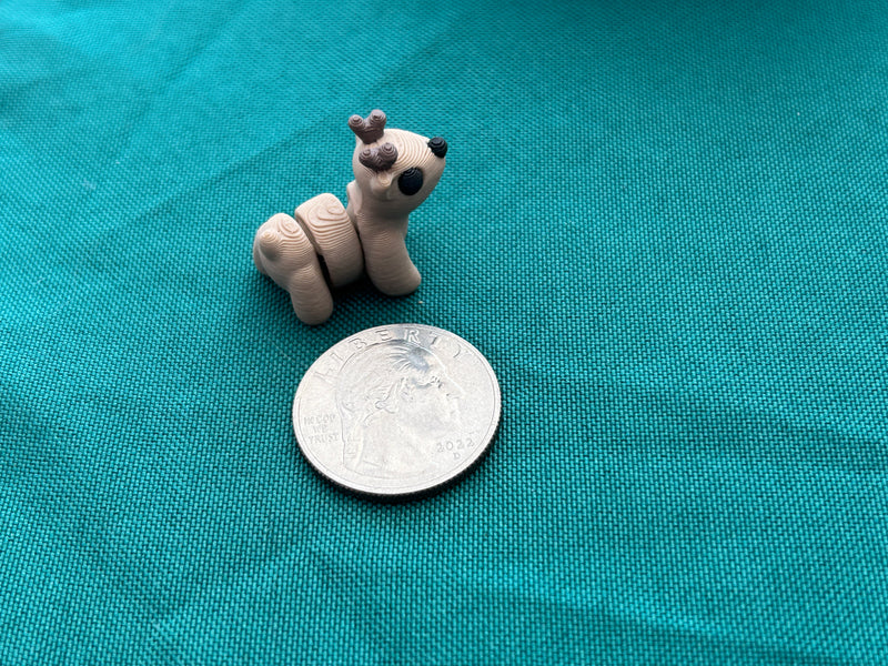 Tiny Reindeer - 3d Printed model