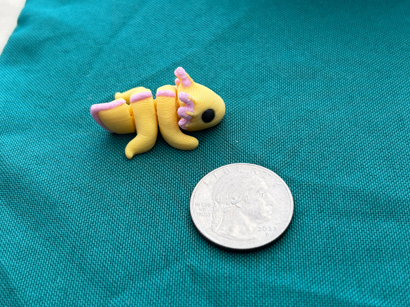 Tiny Axolotl - 3d Printed model