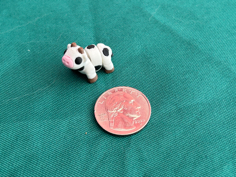 Tiny Cow - 3d Printed model