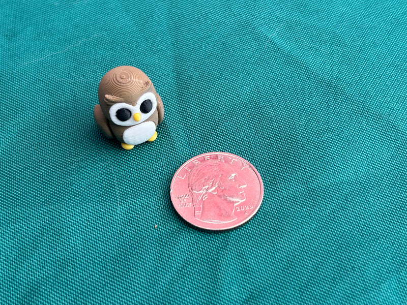 Tiny Owl - 3d Printed model