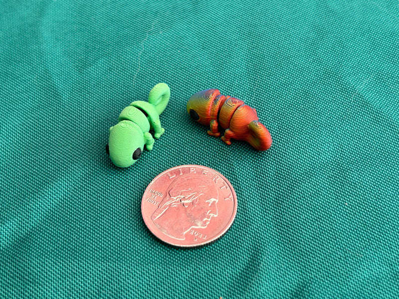 Tiny Chameleon - 3d Printed model