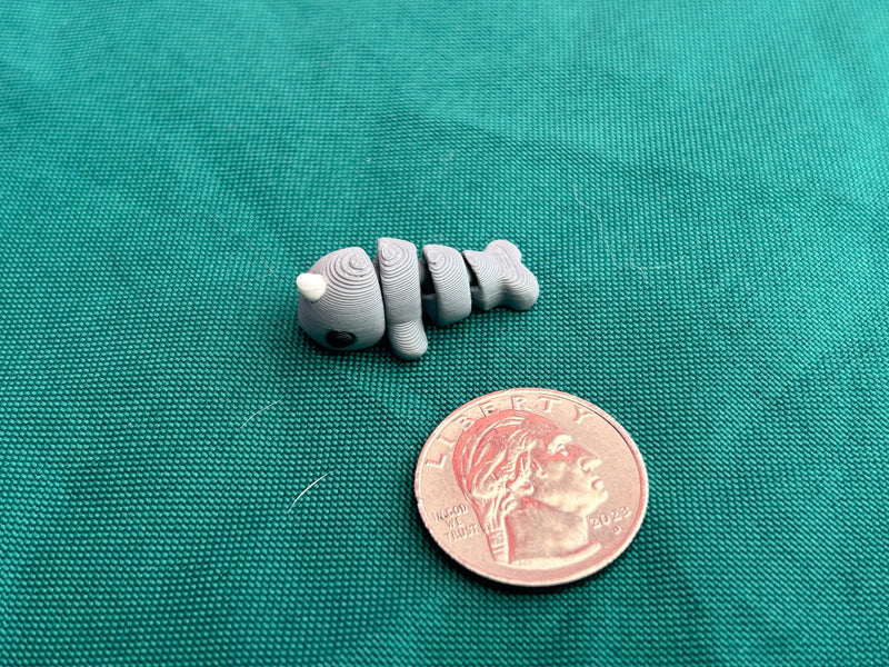 Tiny Narwhale  - 3d Printed model