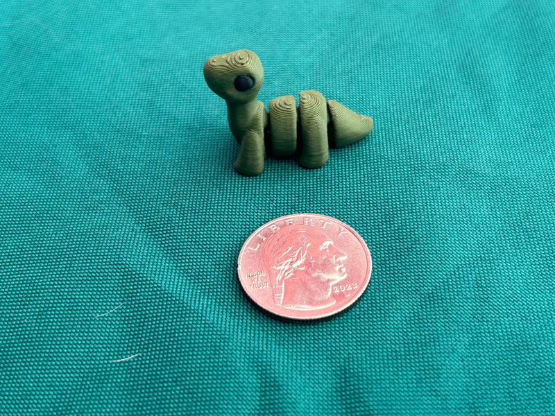 Tiny Brontosaurus - 3d Printed model