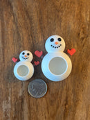 Jumping Spider Decor - Snowman Hide