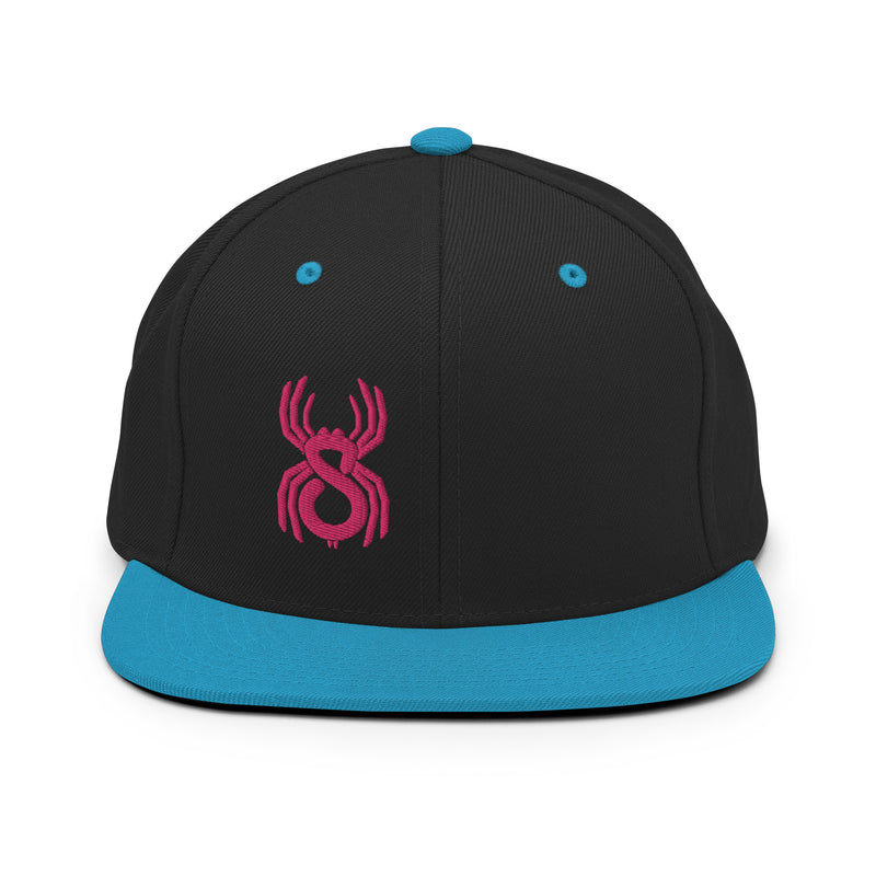 Snapback Hat - Pink Logo