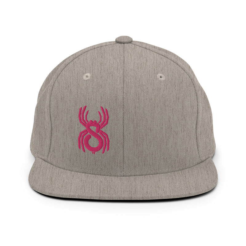 Snapback Hat - Pink Logo