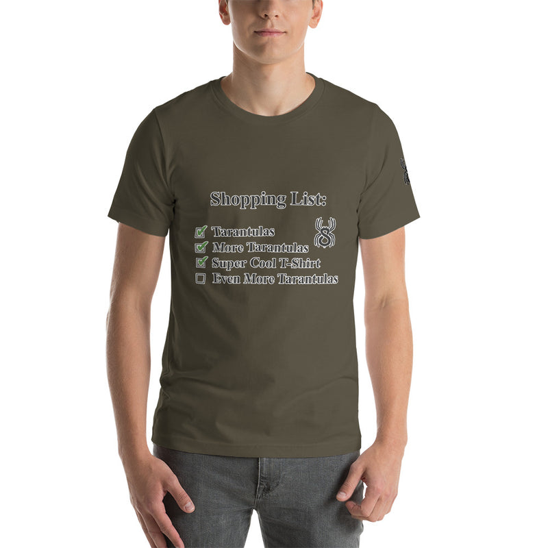 Unisex t-shirt - Shopping List
