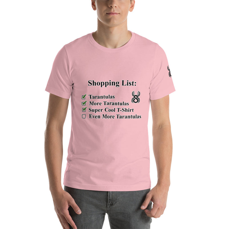 Unisex t-shirt - Shopping List