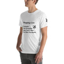 Unisex t-shirt - Shopping List